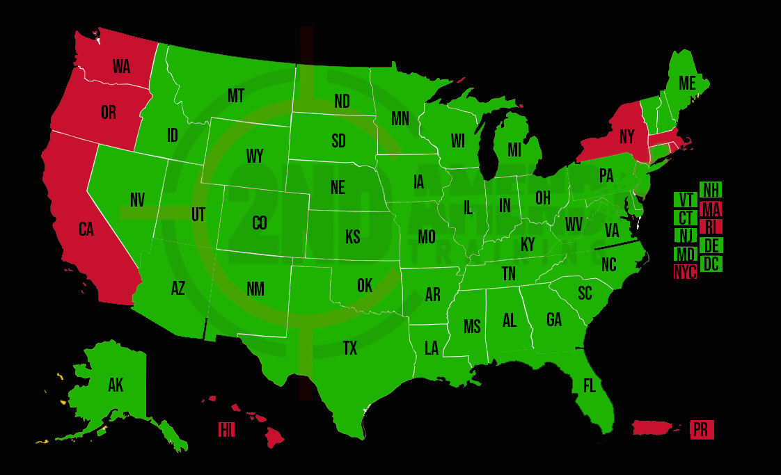 Armed Forces CCW Course (DC + MD, VA, FL, NJ, IL & PA - up to 42 states total)