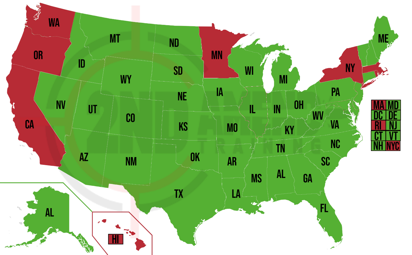 Armed Forces CCW Course (DC + MD, VA, FL, NJ, IL & PA - up to 42 states total)